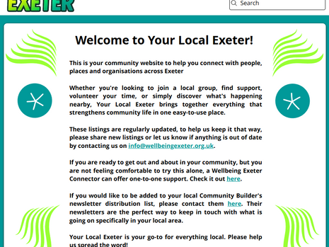 Welcome to Your Local Exeter!