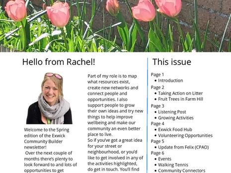 Exwick Newsletter - Spring 2026