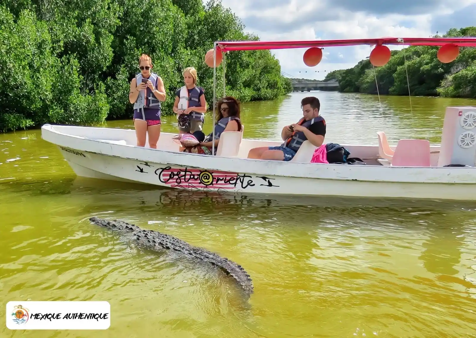 Rio Lagartos et sa rรฉserve naturelle avec ses crocodiles