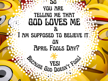 Day 27: No April's Fool