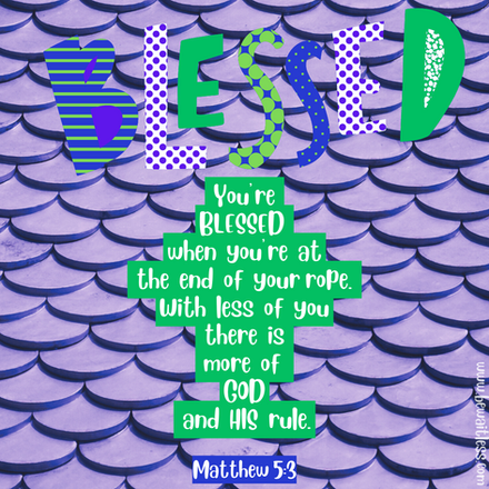Day 1: Blessed Are You
