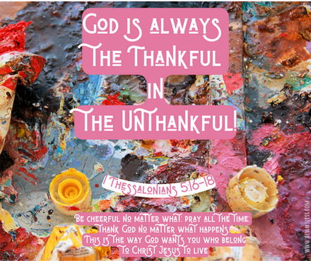  Day 16: Be Thankful Always