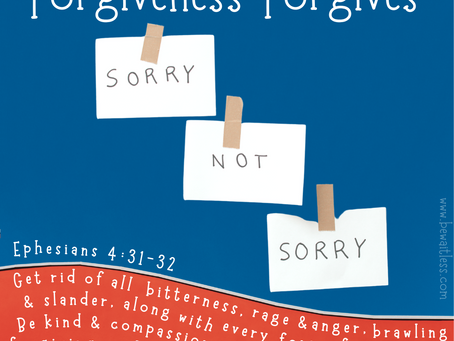 Day 28: Unforgiven Forgiveness