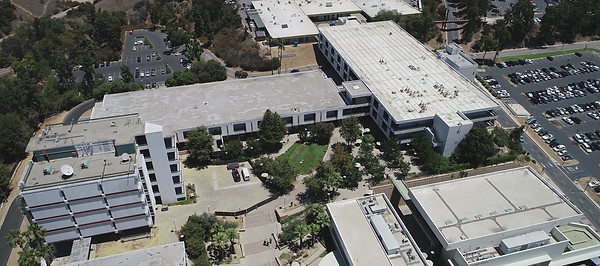Rio Hondo College lookig towards CTE and Parking Lot A
