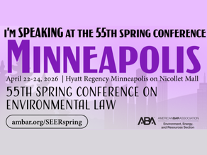 Jeffrey Pollock Invited to Speak at the 2026 ABA Spring Conference on Environmental Law
