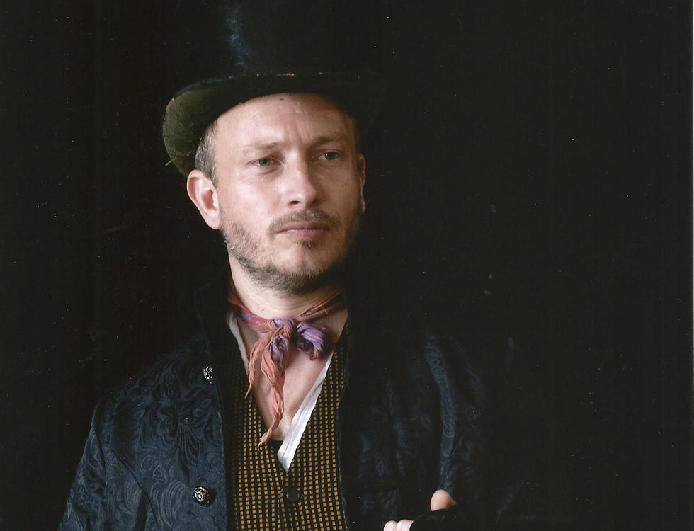 Peter McCamley in The Diary of Maynard Perdu. Image uncredited