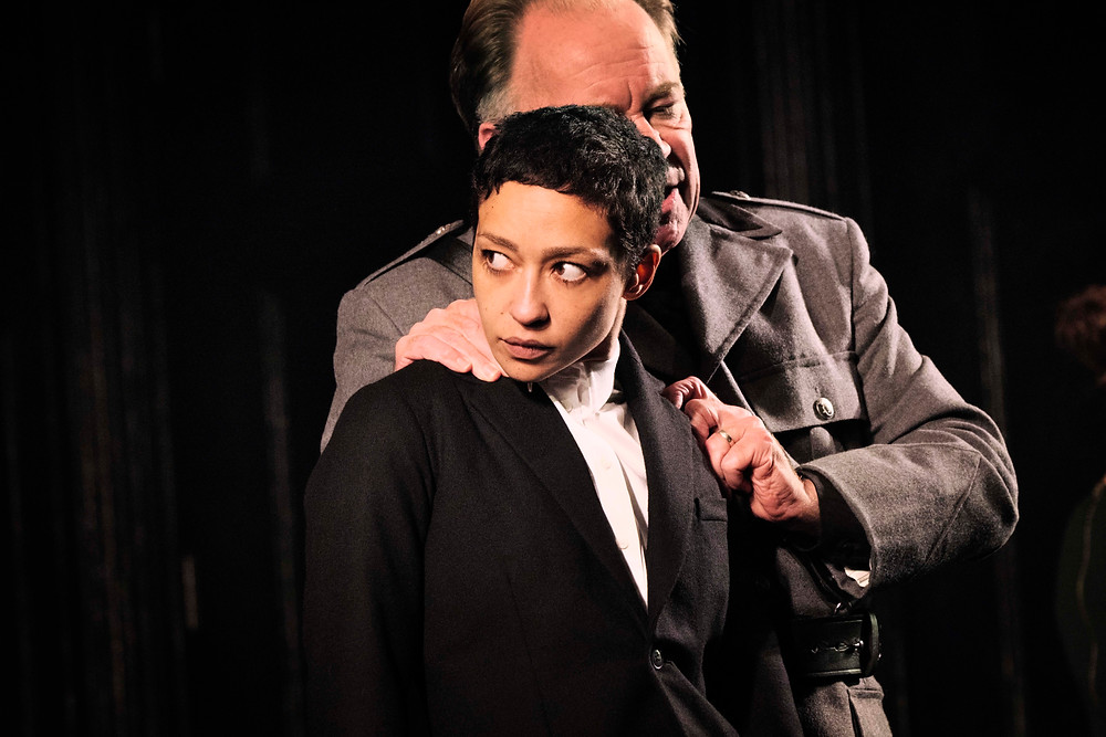 Ruth Negga and Owen Rose in Hamlet. Image by Ros Kavanagh