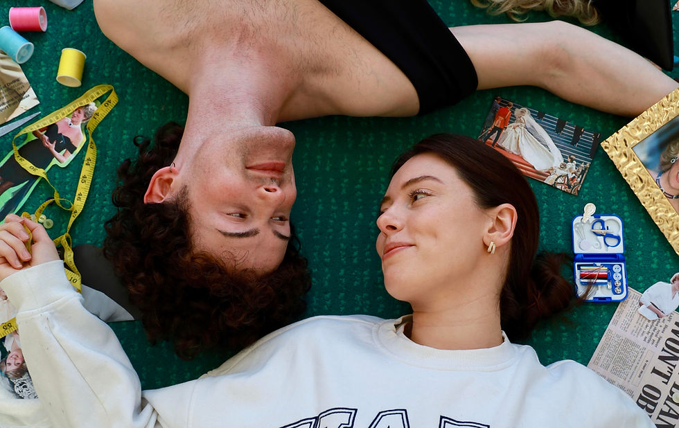 Conor Murray and Hannah Power in Don't Tell Dad About Diana. Image, Erica Verling