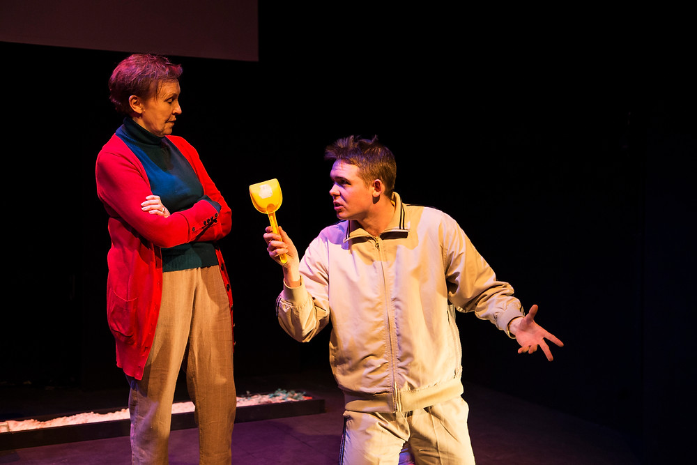 Ann Russell and Killian Filan in The Tide. Image by Al Craig.