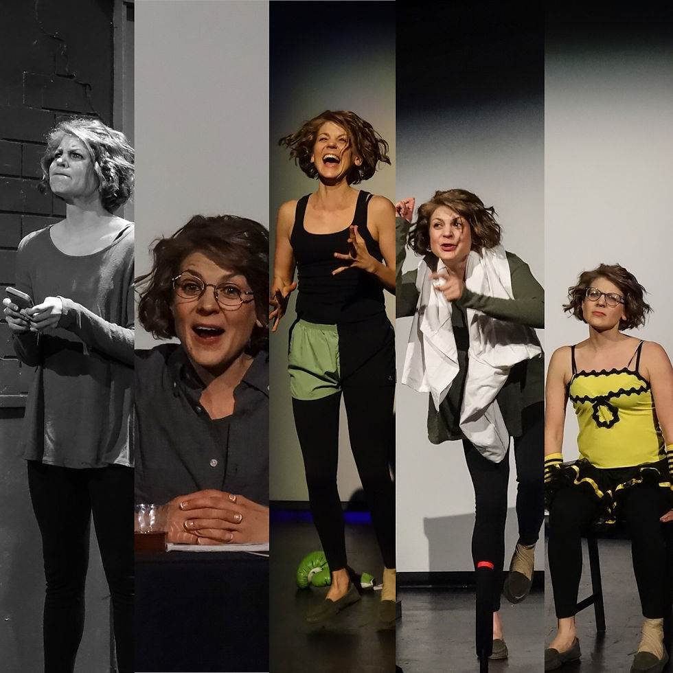 I'm Too Fat For This Show by Kate Huffmann. Image by Copper Bates