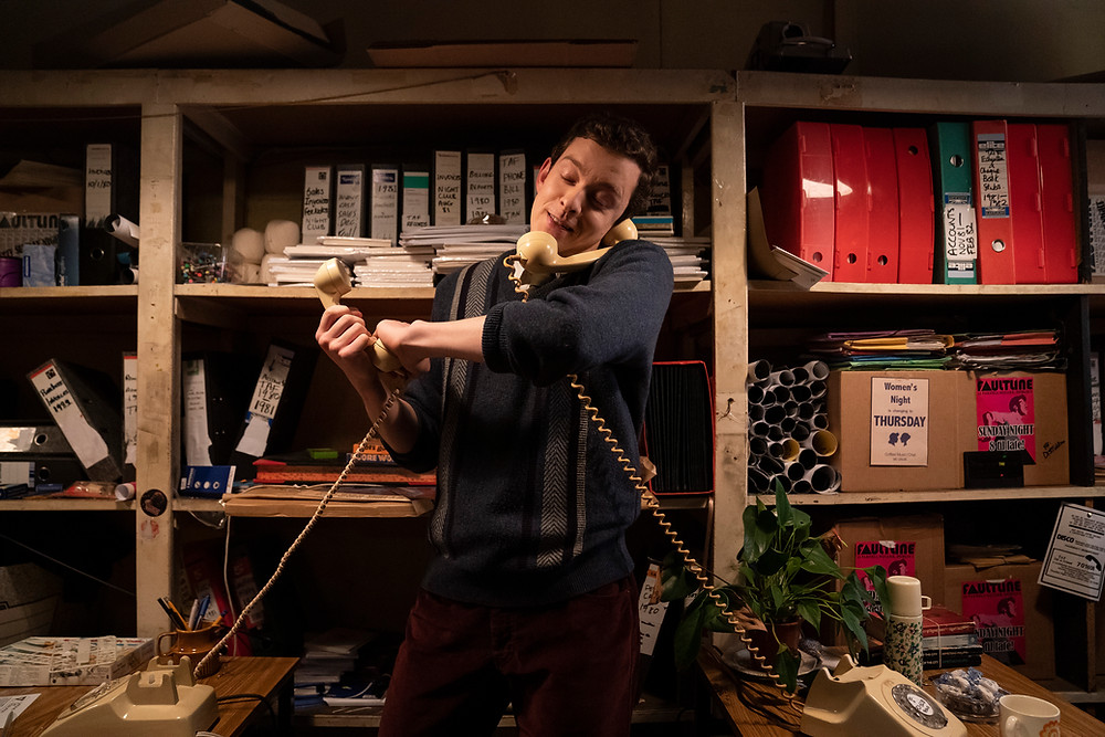 Faultline, an ANU and Gate Theatre Co-Production. Image by Pat Redmond. Performer Matthew Malone.