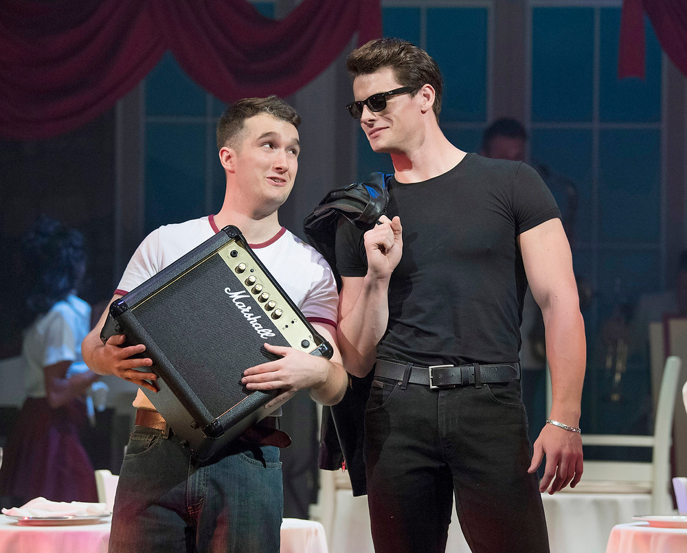 Alex Wheller and Michael O'Reilly in Dirty Dancing - The Classic Story On Stage. Image by Alastair Muir