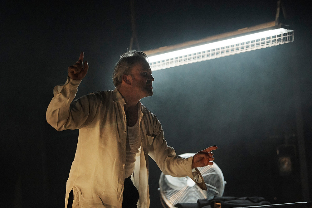 Louis Lovett in Michael West's FRNKNSTN. Image by Ros Kavanagh