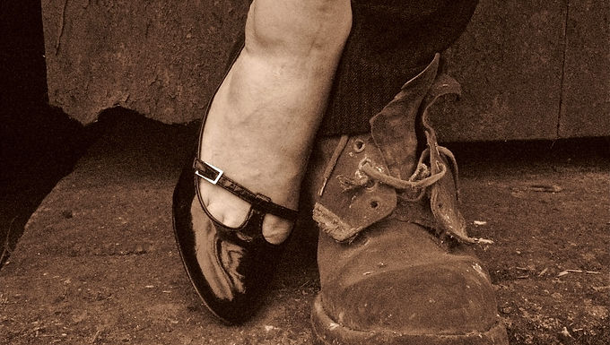 The Man In The Woman's Shoes