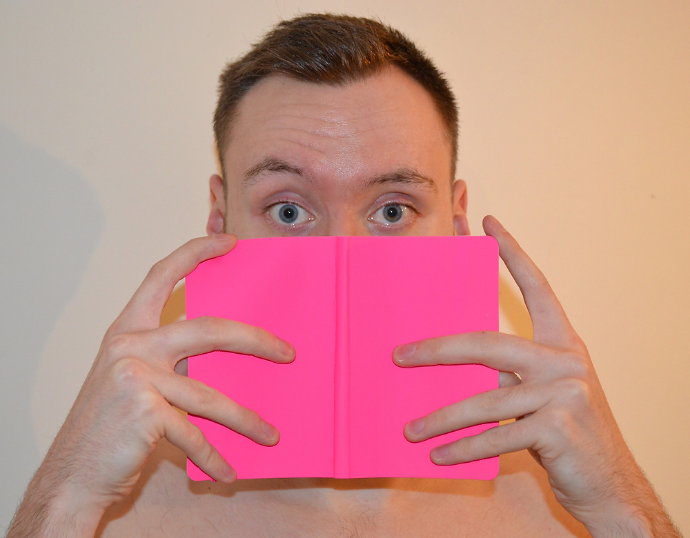 The Little Pink Book of Masculinity at IDGTF 2019. Image uncredited