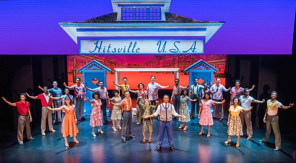 MOTOWN THE MUSICAL. The Company. Photo Tristram Kenton.