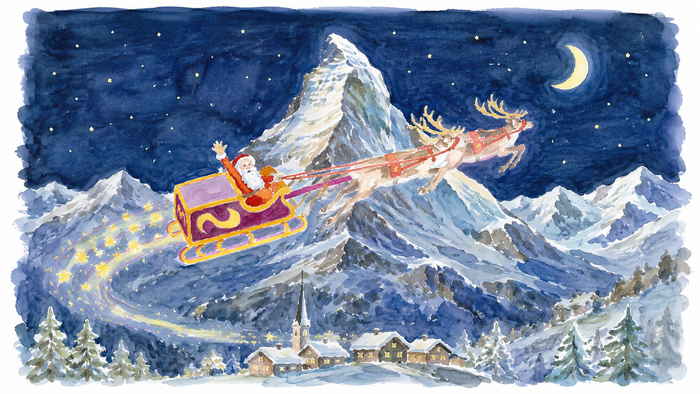 Santas Reise in die Schweiz – Das 2026er Escape-Spiel für den Advent