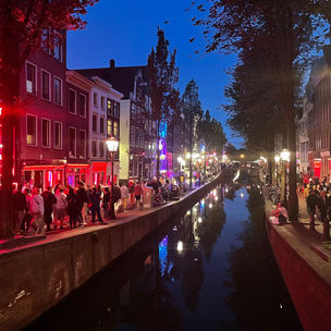 Amsterdam after dark