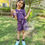 Thumbnail: Purple Khadi Cotton Coord set