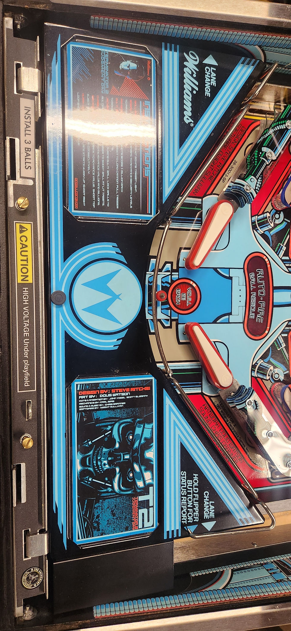Thumbnail: Terminator 2  pinball machine - Judgment Day