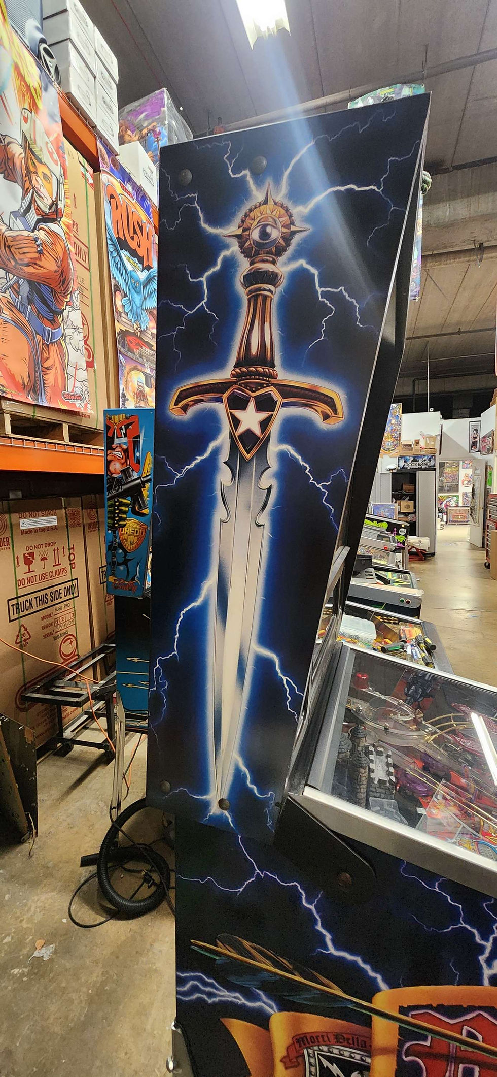 Thumbnail: Medieval Madness pinball machine, original