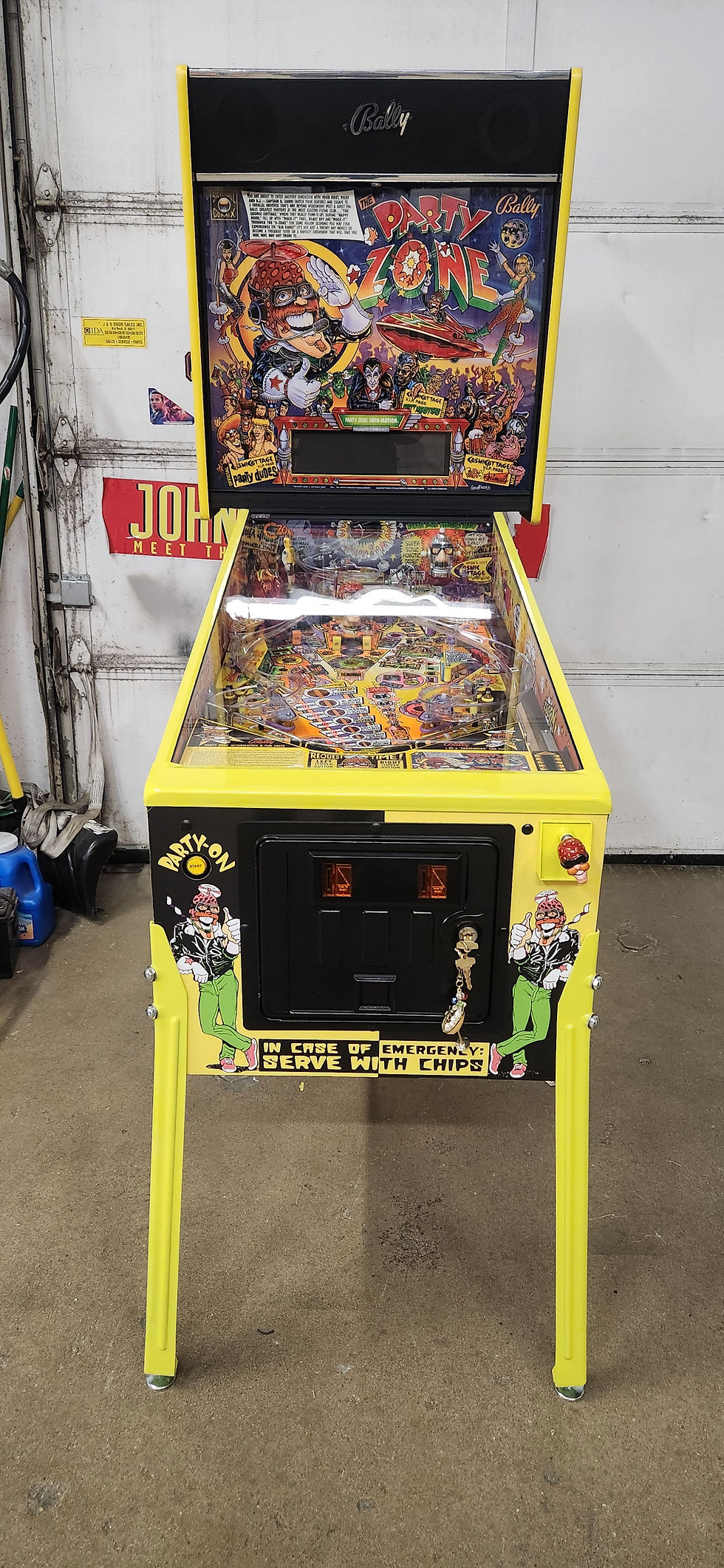 Thumbnail: Bally Party Zone pinball machine