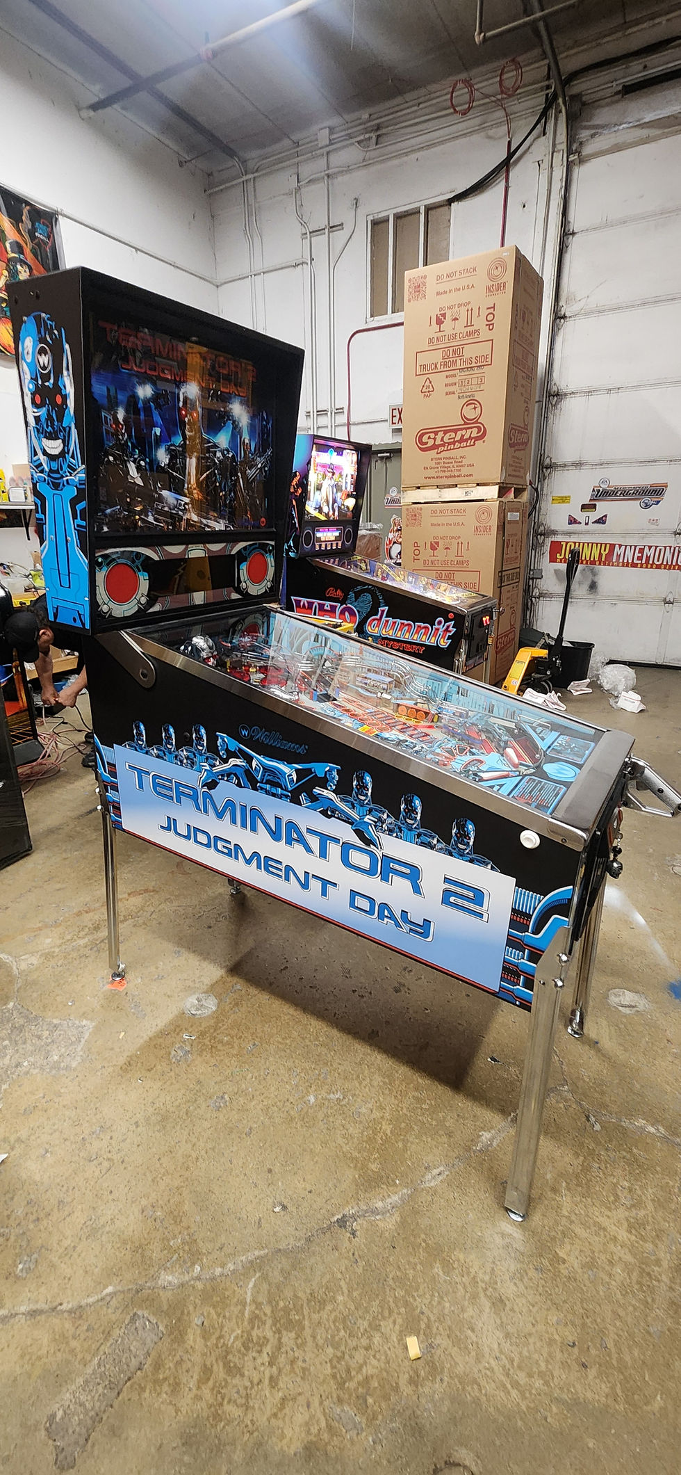 Thumbnail: Terminator 2  pinball machine - Judgment Day