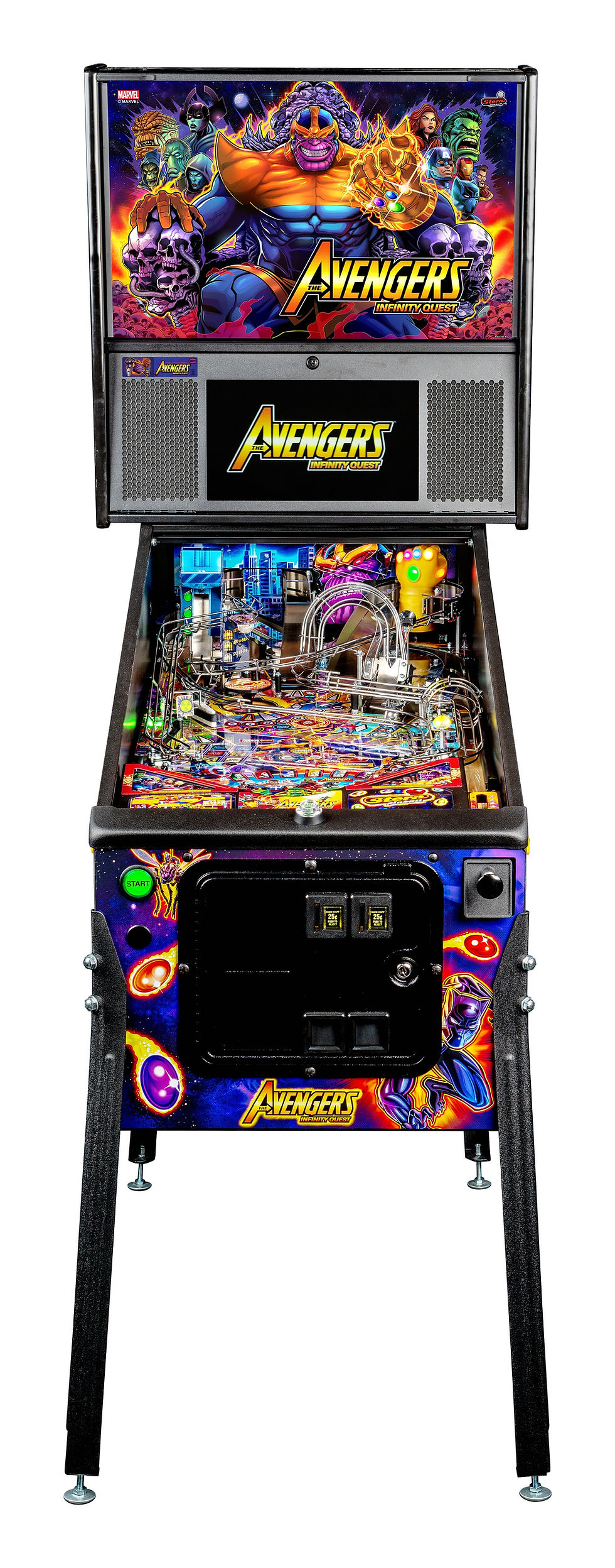 Thumbnail: Avengers Premium pinball machine, free shipping 