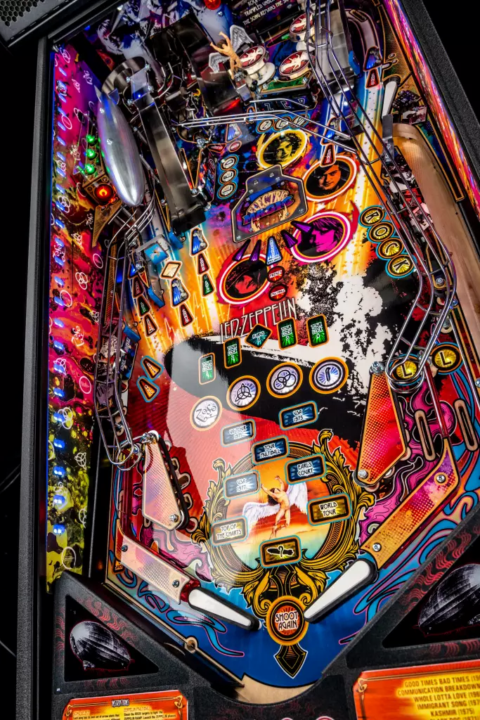 Thumbnail: Led Zepplin Pinball machine Prem  | Stern
