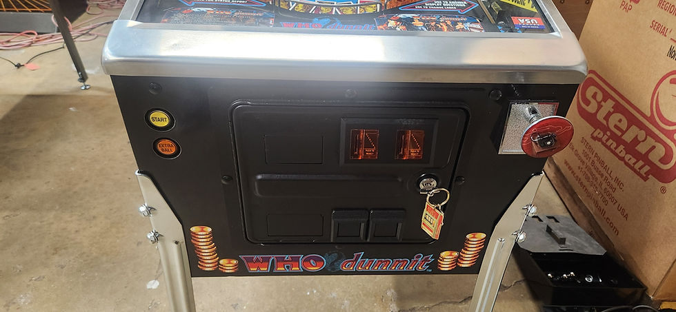 Thumbnail: Who Dunnit pinball machine | Bally