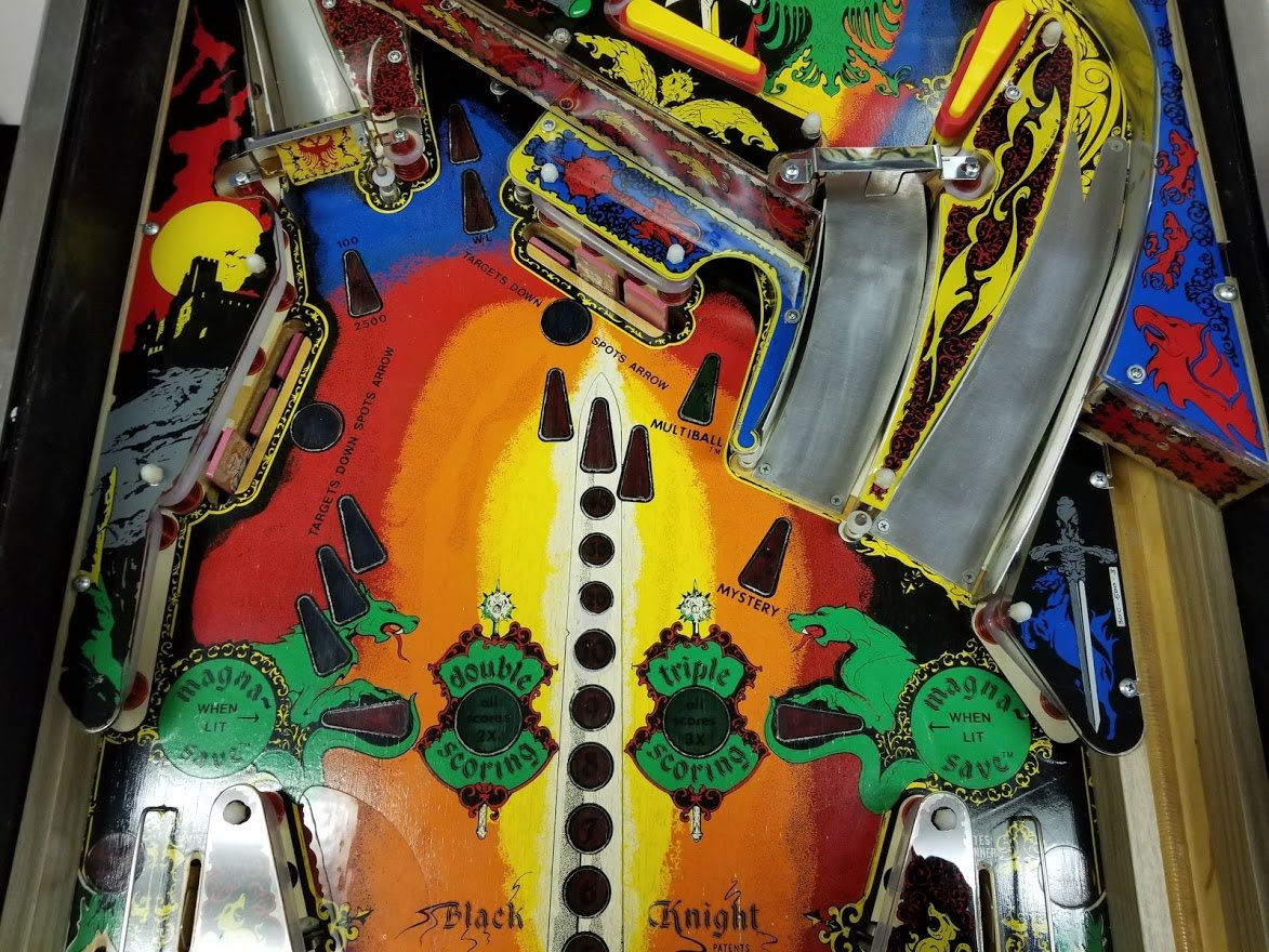 Black Knight pinball machine