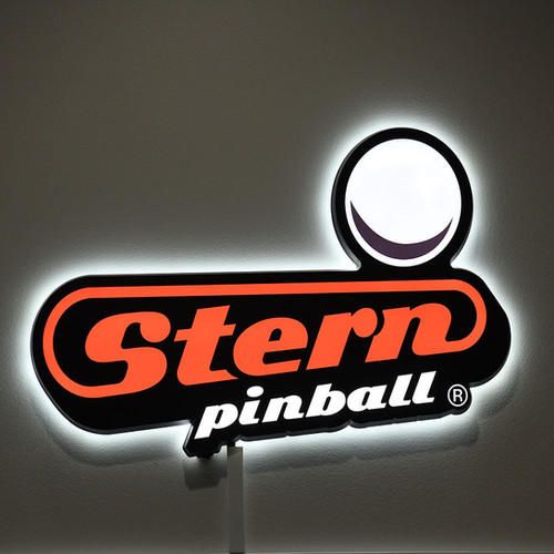Stern LED pinball sign free shipping | Great American Pinball