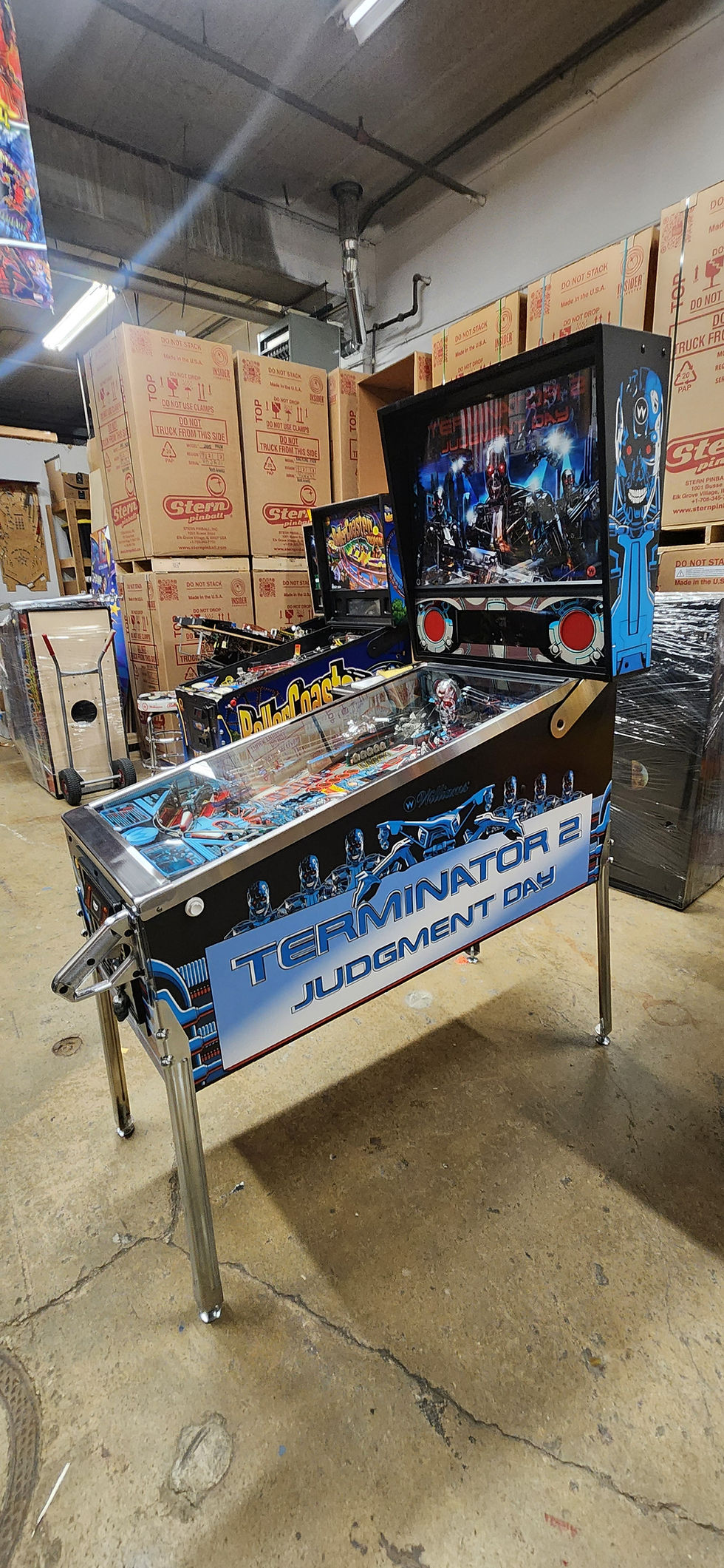 Thumbnail: Terminator 2  pinball machine - Judgment Day