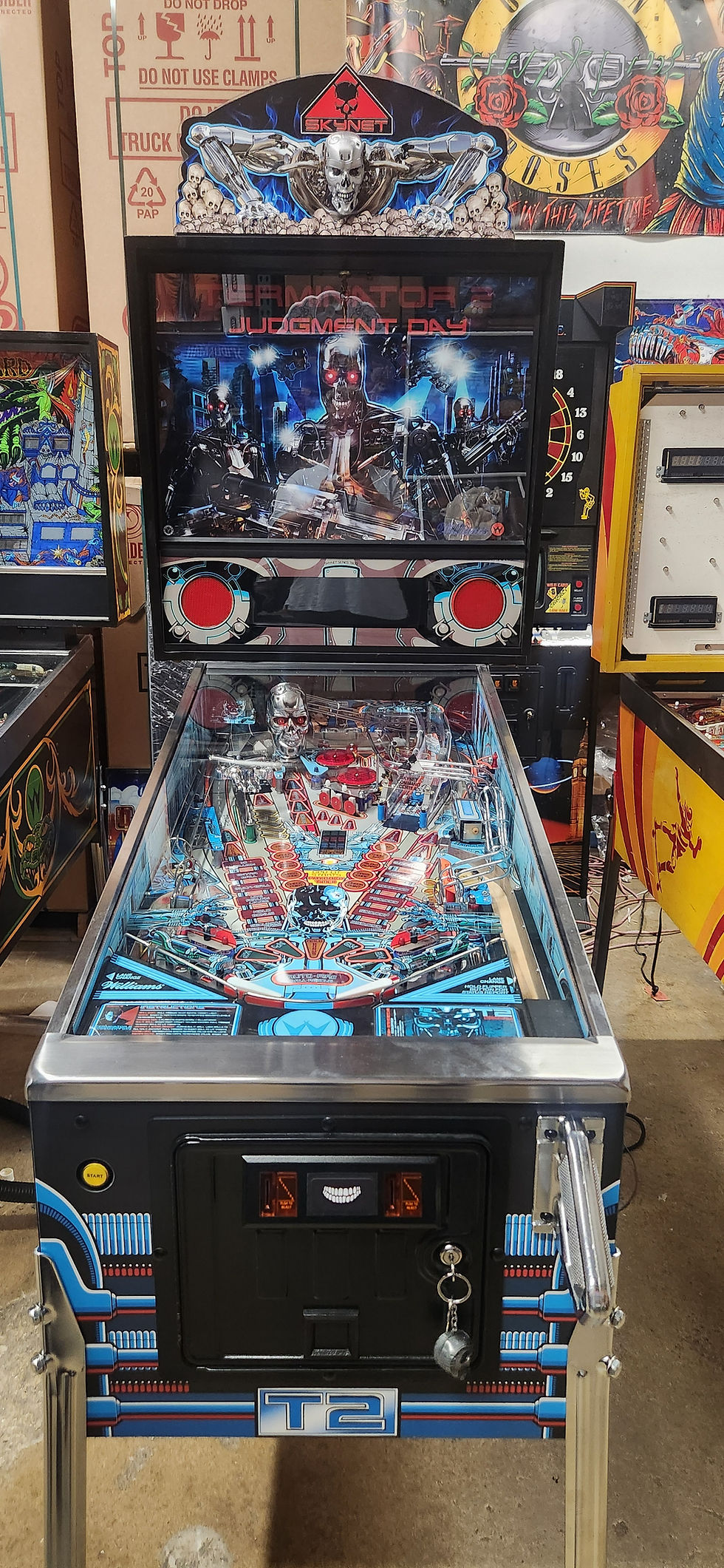 Thumbnail: Terminator 2  pinball machine - Judgment Day