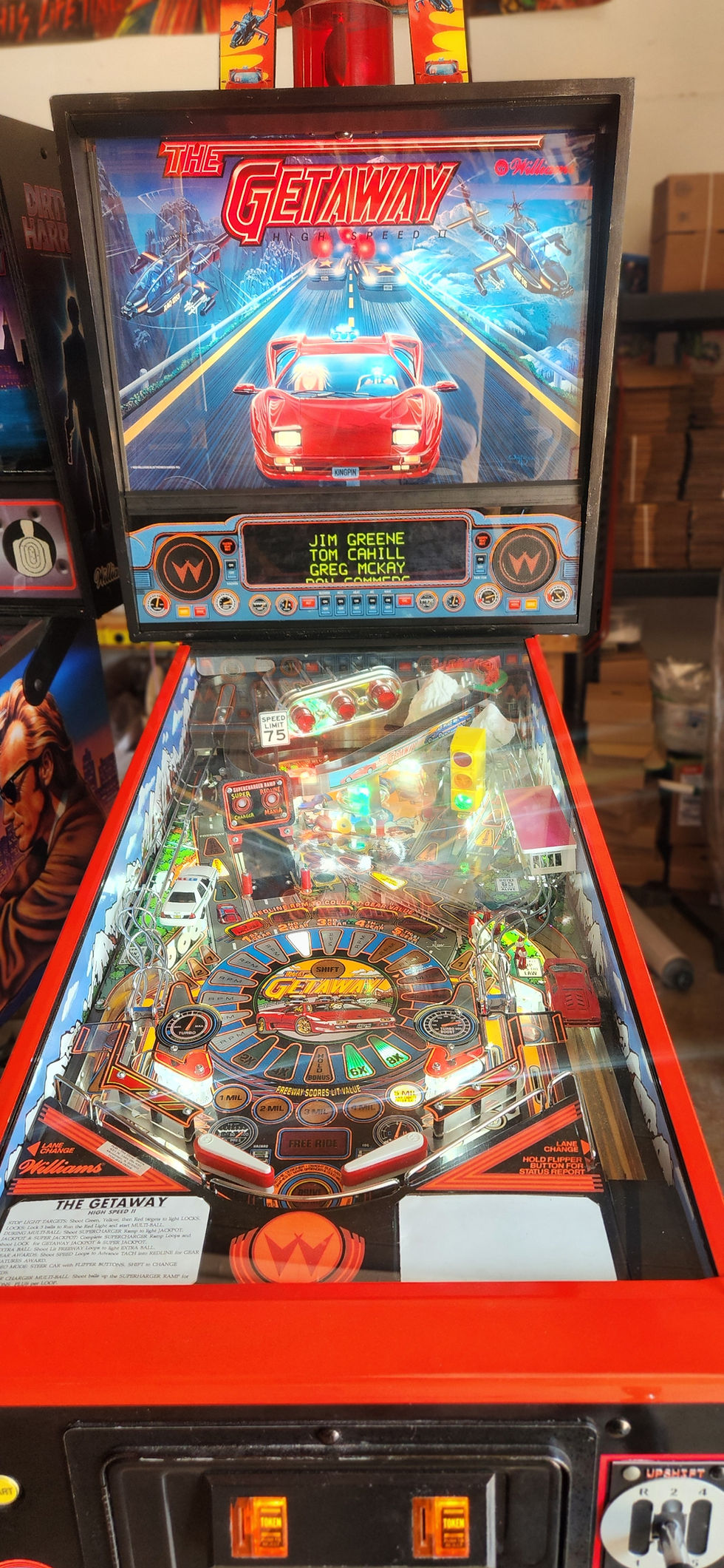 Thumbnail: Getaway  Pinball machine