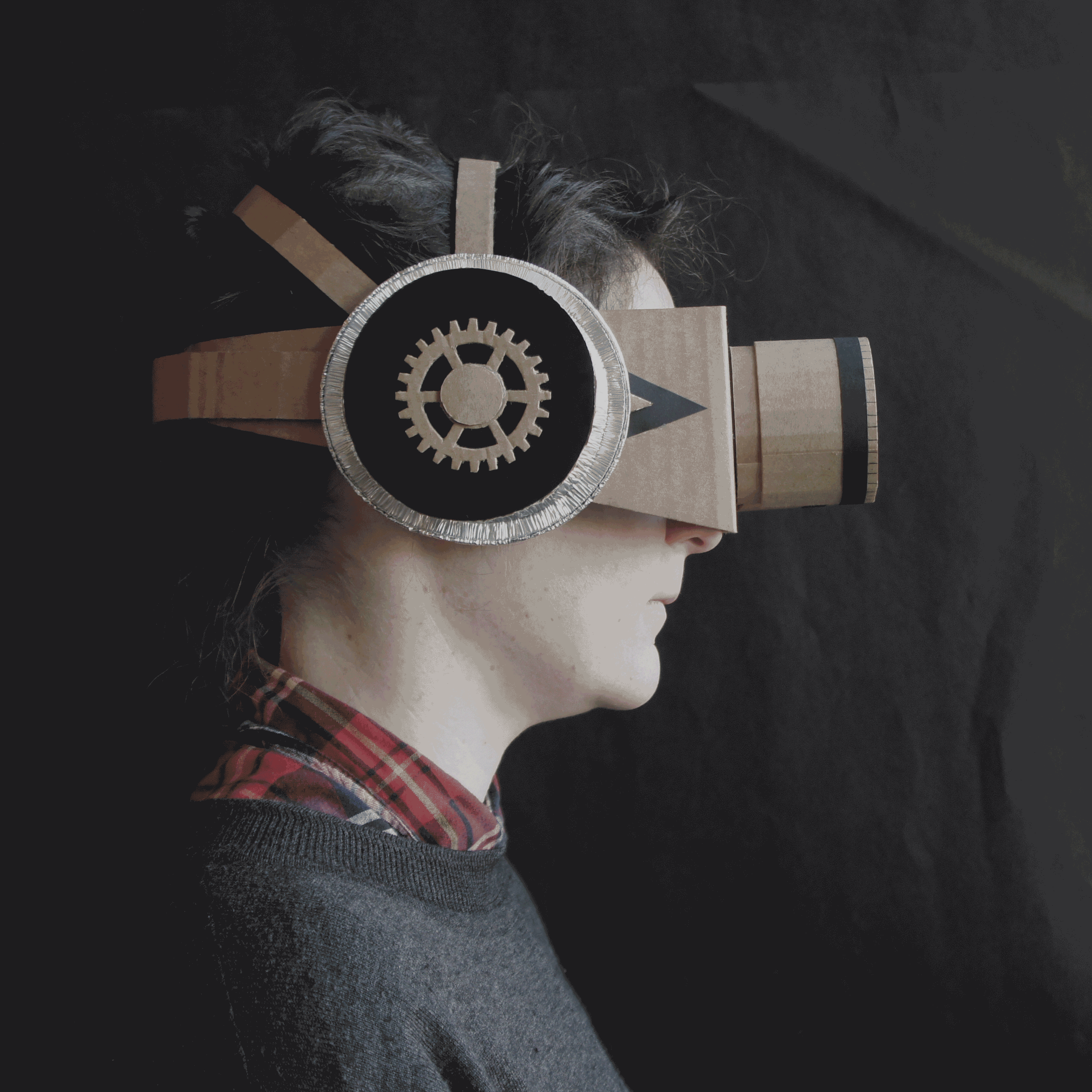 cardboard, invention, steampunk, gif