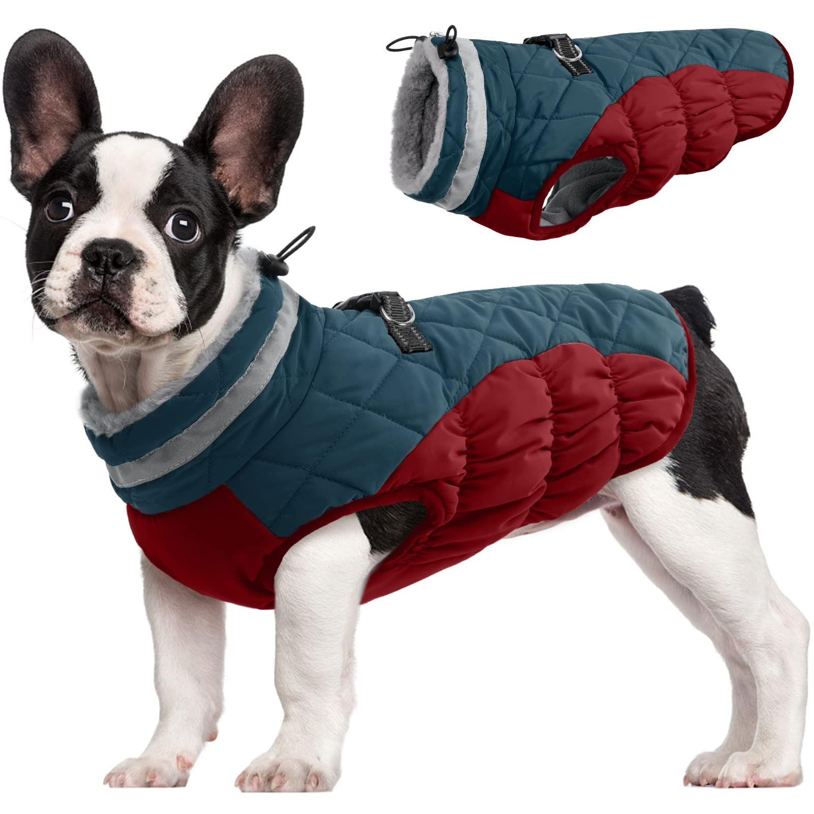 FUAMEY Dog Coat for Small Dogs,Waterproof Dog Winter Jacket - Image 1