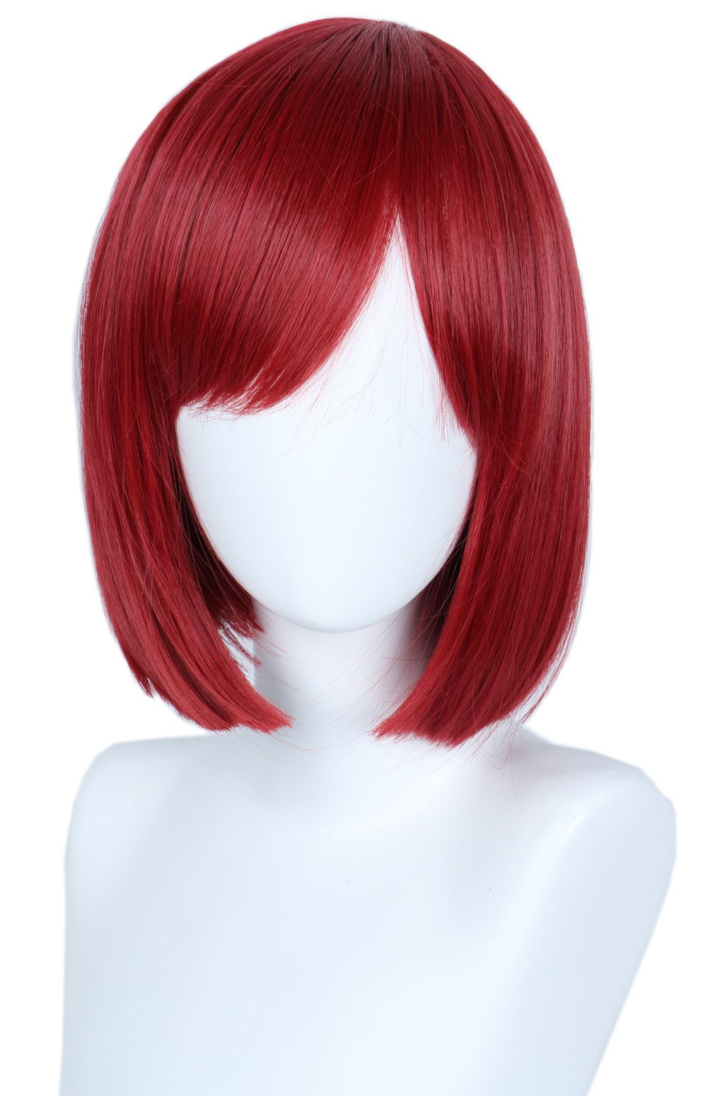 Linfairy Short Red Cosplay Bob Wig