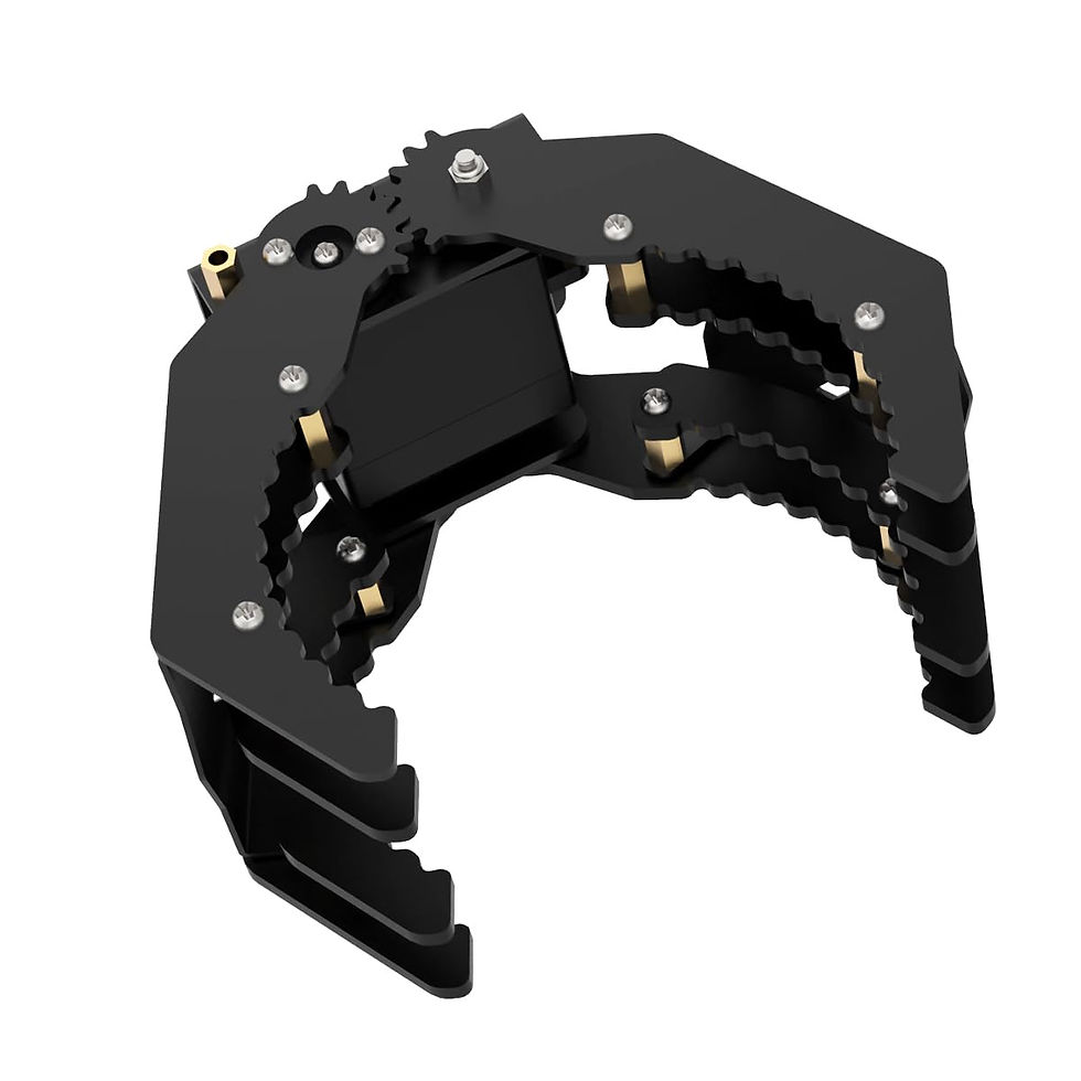 Mechanical Claw Gripper Robotic Arm DIY Robot Building Acces - Image 1