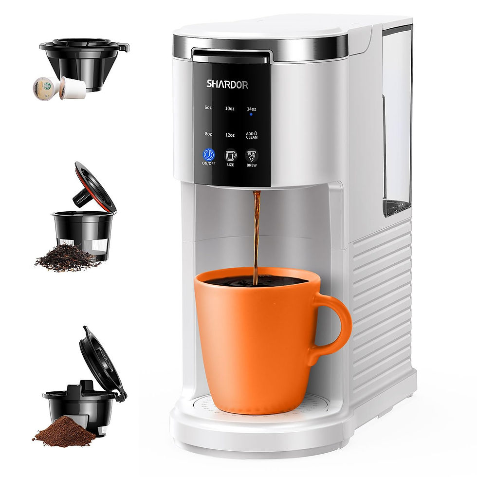 SHARDOR 3 in 1 K Cup Coffee Maker, Single Serve Coffee Maker - Image 1