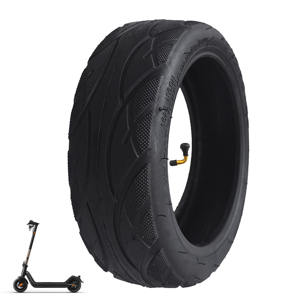 10x2.50-6.5 Vacuum Tire, 10 Inch Replacement Tire, With tire Air Valve, for INMO