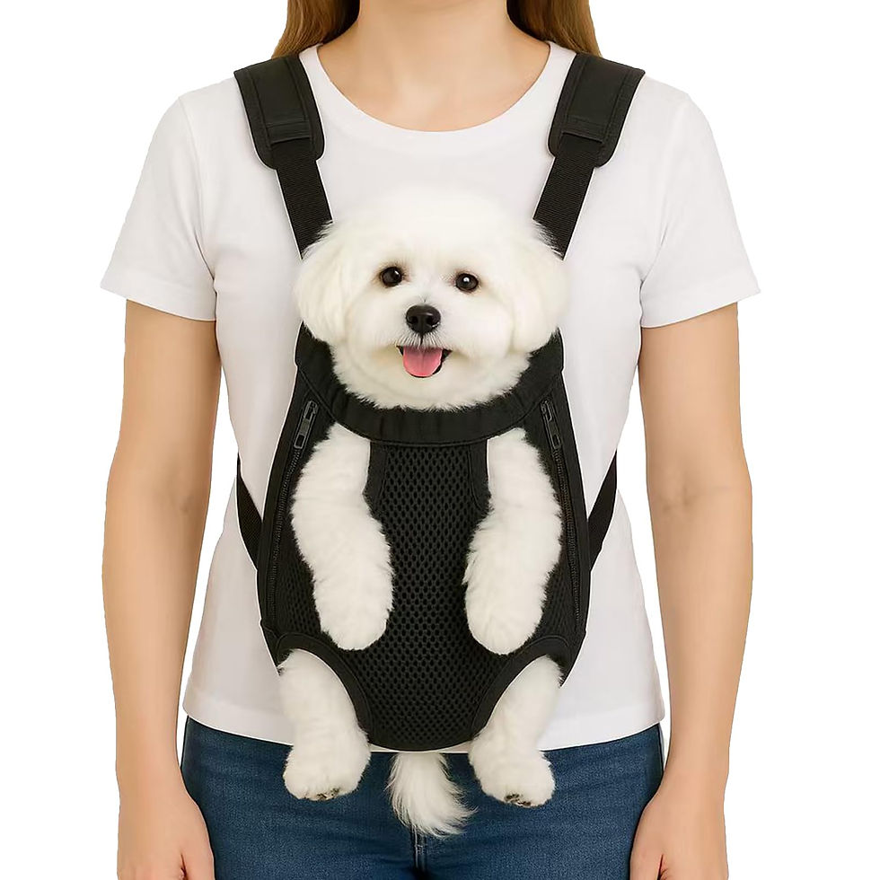 Mosago Dog Backpack Carrier, Adjustable Pet Front Carriers, Legs Out Carrying Sl