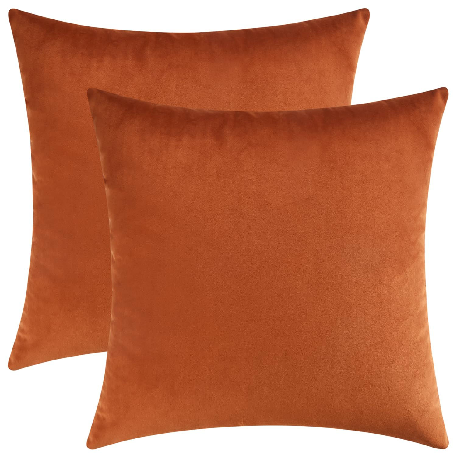 Mixhug Decorative Throw Pillow Covers, Velvet Cushion Covers - Image 1