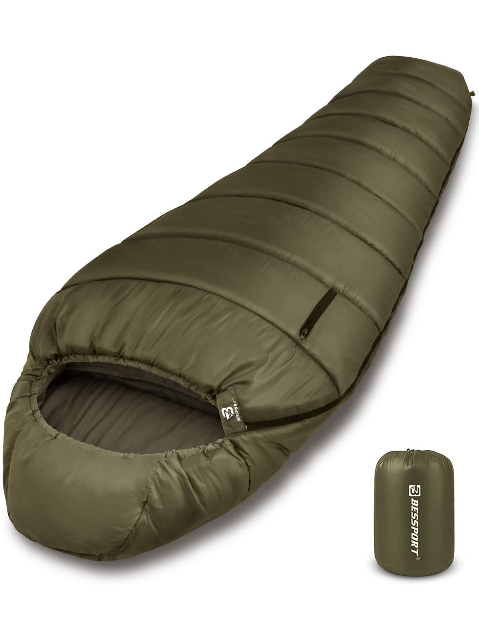 Bessport Mummy Sleeping Bag | 15-45 Extreme 3-4 Season Sleeping Bag for Adults C