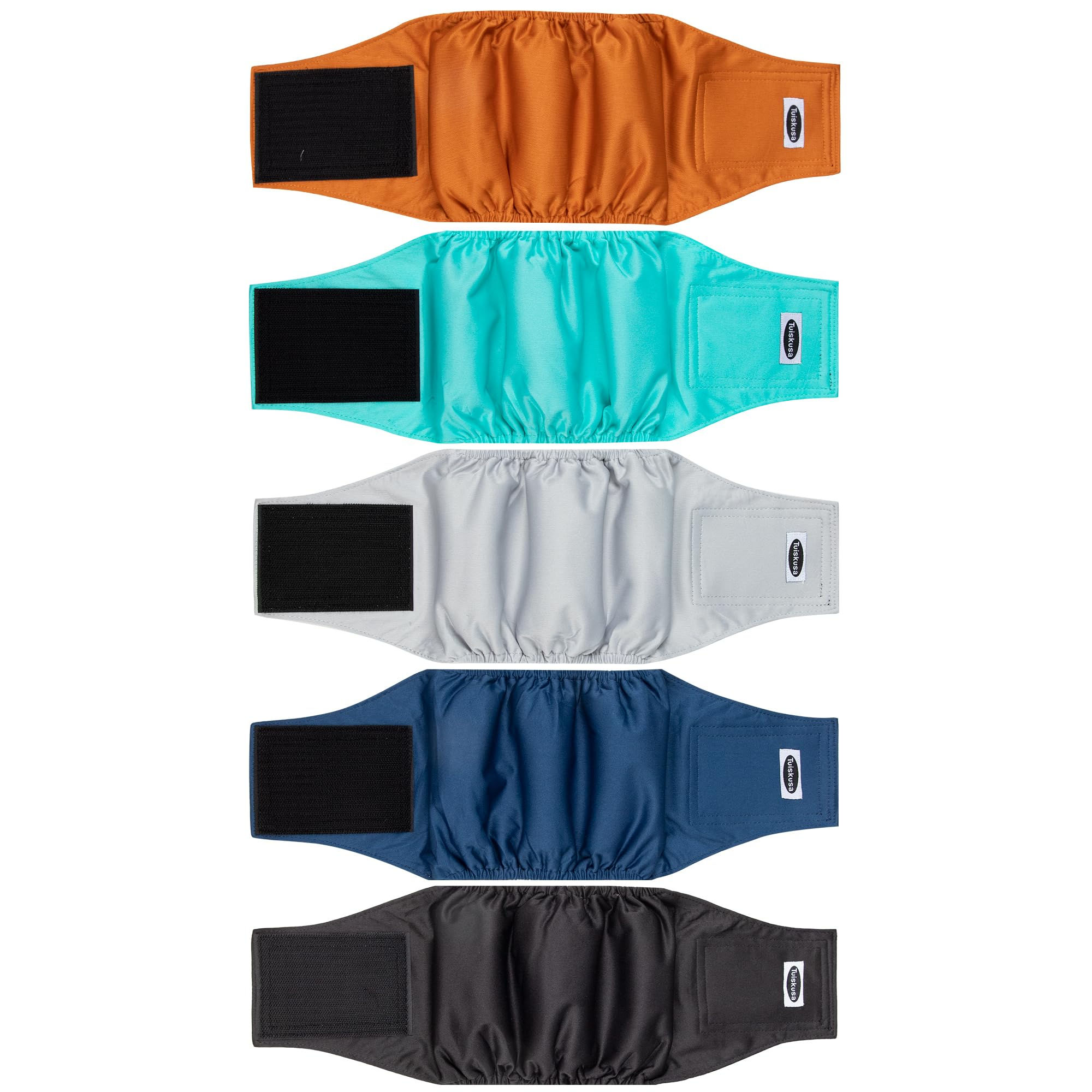 Tuiskusa Male Dog Diapers, High Absorbing Dog Belly Bands fo - Image 1