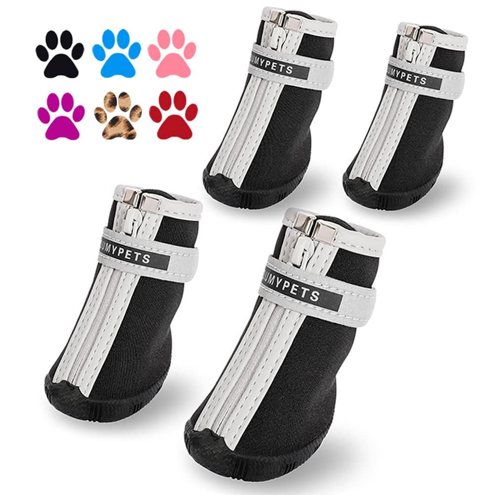 QUMY Dog Shoes for Small Dogs, Puppy Dog Boots & Paw Protect - Image 1