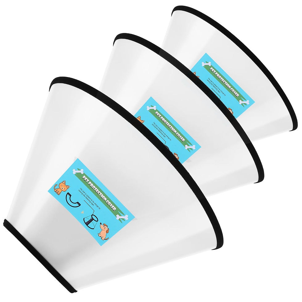 GLADOG Soft Cone Collar, 3 PCS (XL is Only 1 PCS) Flexible P - Image 1