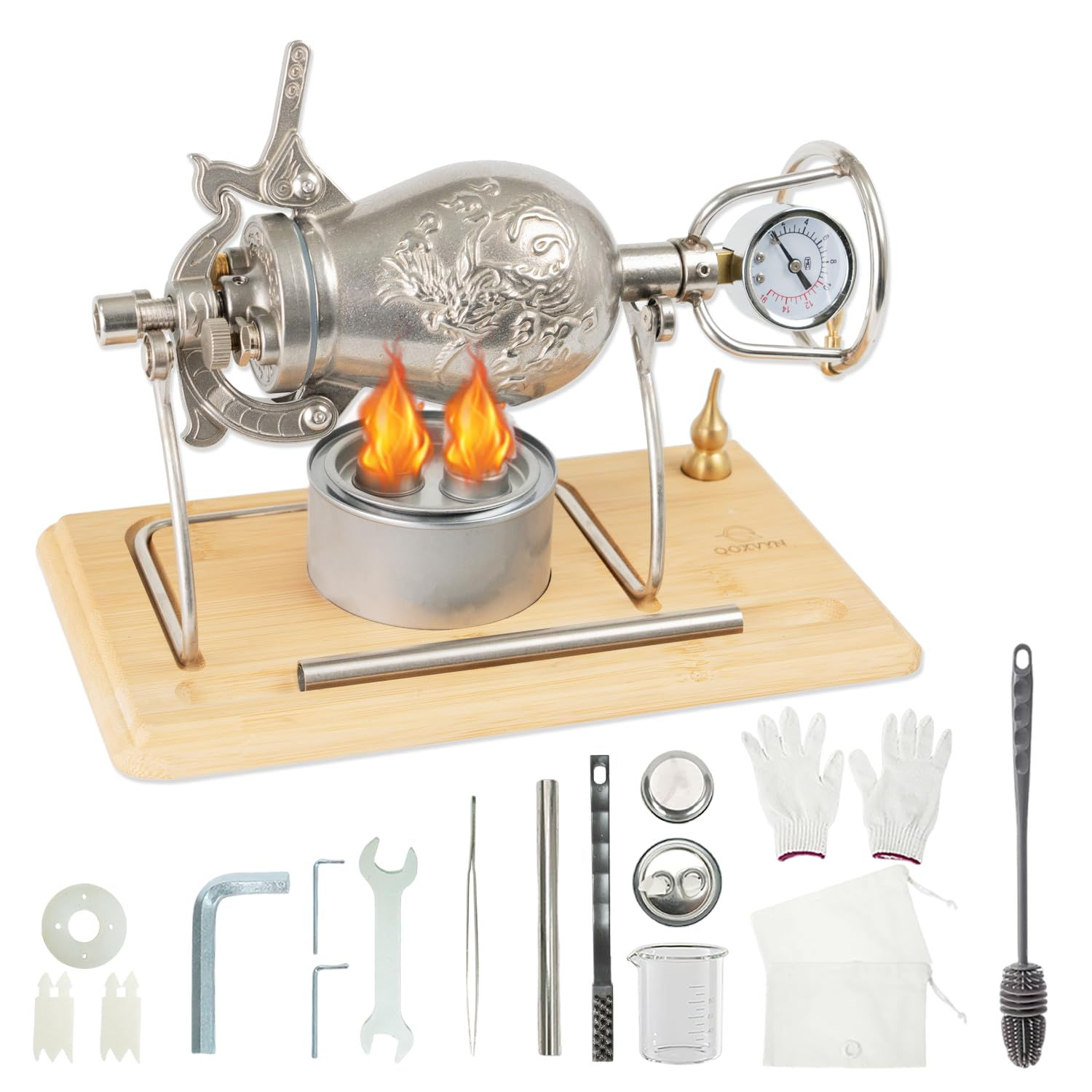 350ml Chinese Popcorn Maker, Chinese Popcorn Cannon Machine, - Image 1