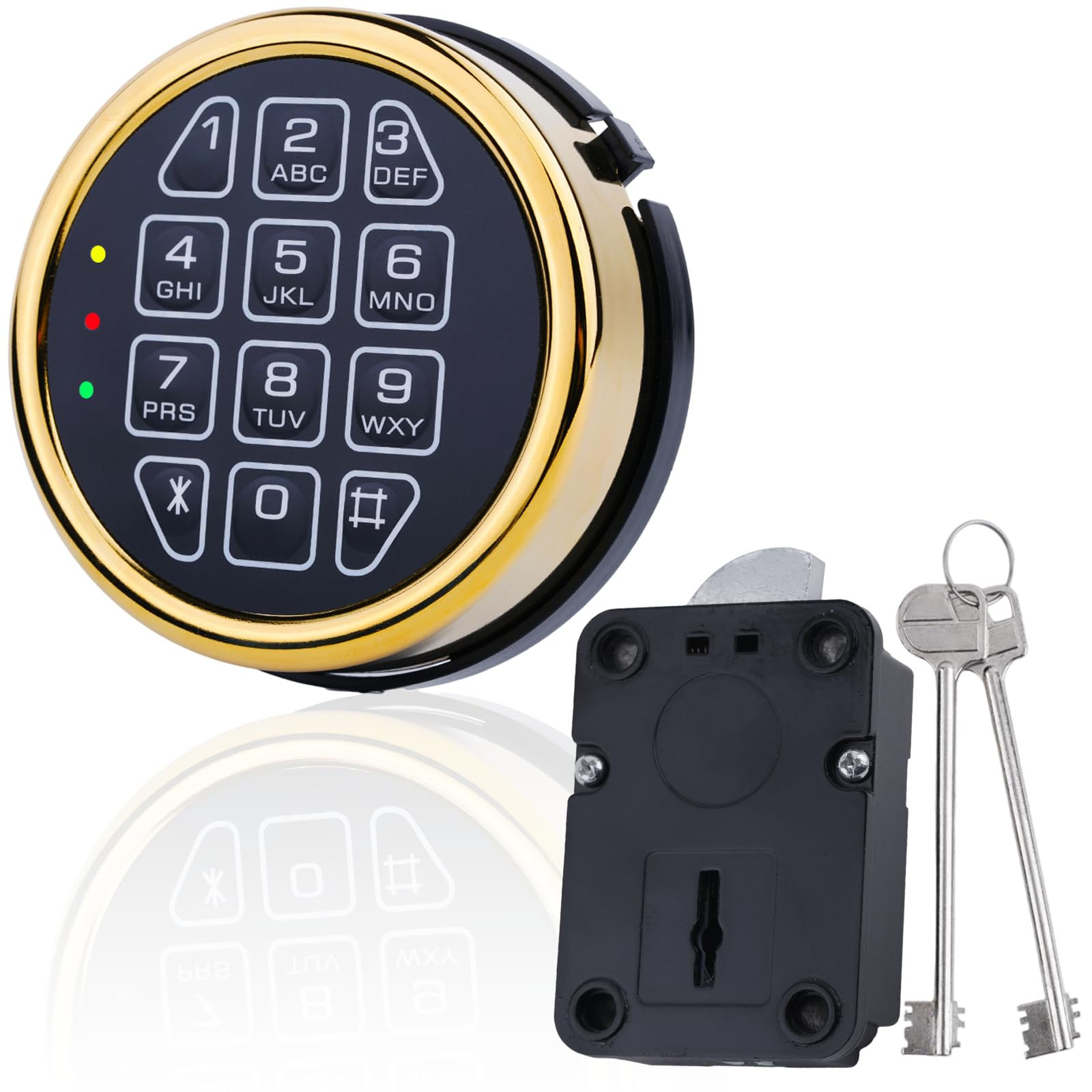 Safe Replacement Lock with Left Swing Bolt Lock and 2 Emerge - Image 1