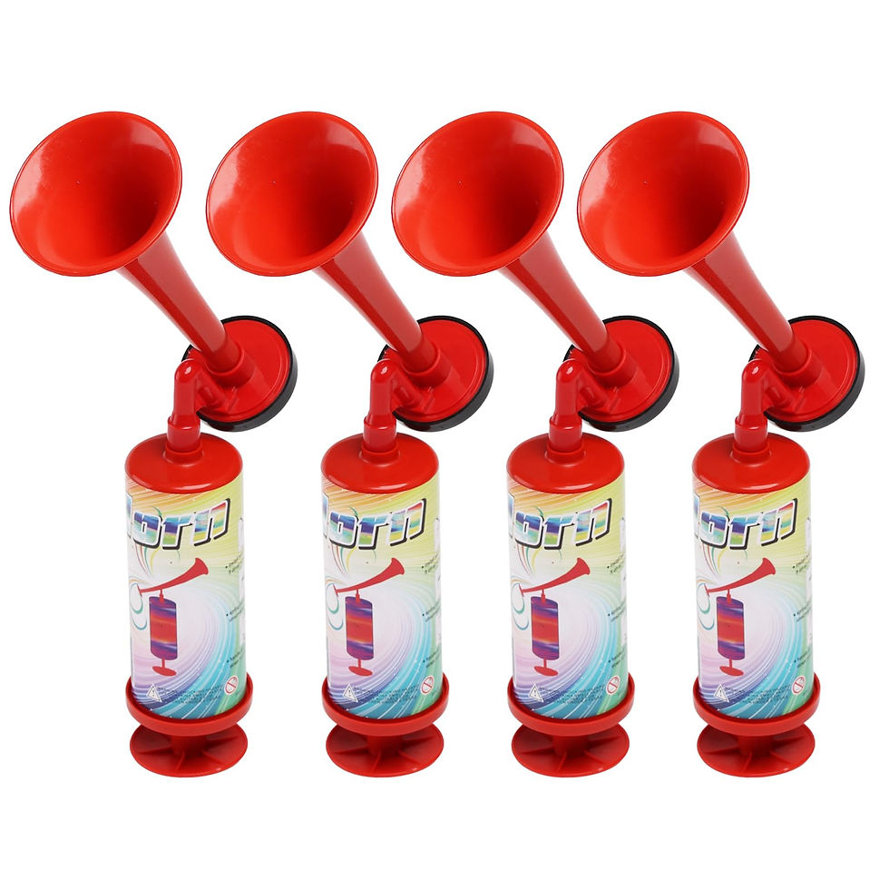 BANHAO Air Horn Noise Maker Graduation Hand Push Horn Handheld Airhorn for Boats